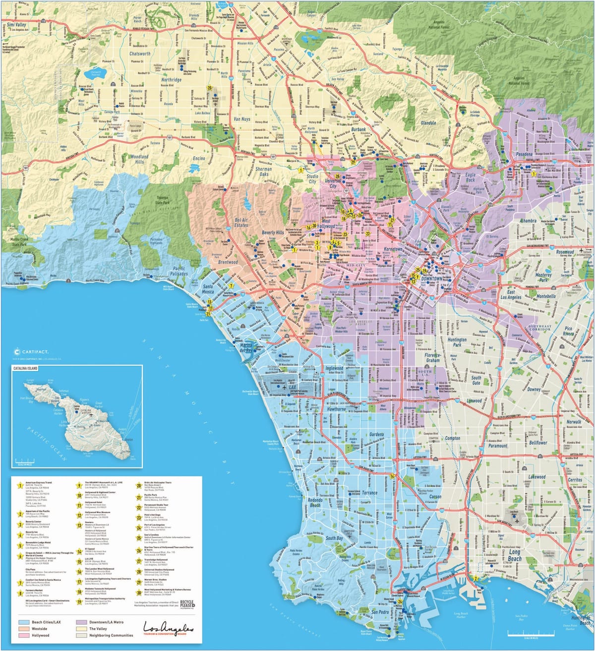 mapę La