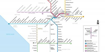 Mapę La-rozbudowa metra 