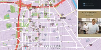 Mapa ulic Los Angeles