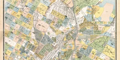 Mapa starego Los Angeles