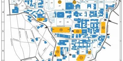 Mapa kampusu УКЛА 