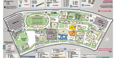 Wschodni kampus Los Angeles college na mapie